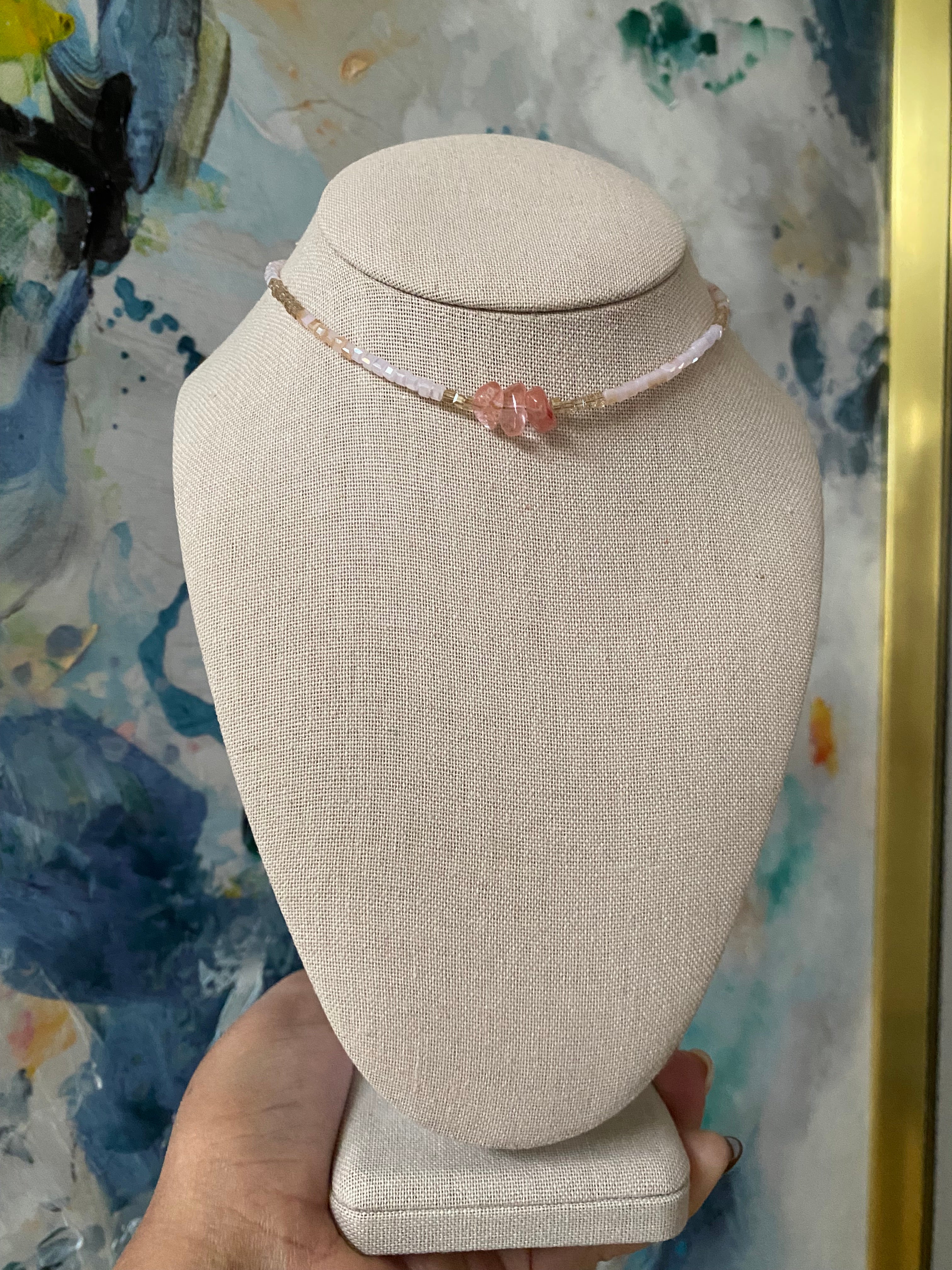 PinkCloud Necklace