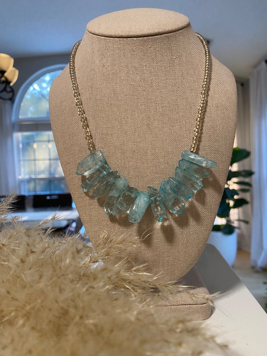 Collar Aguamarina
