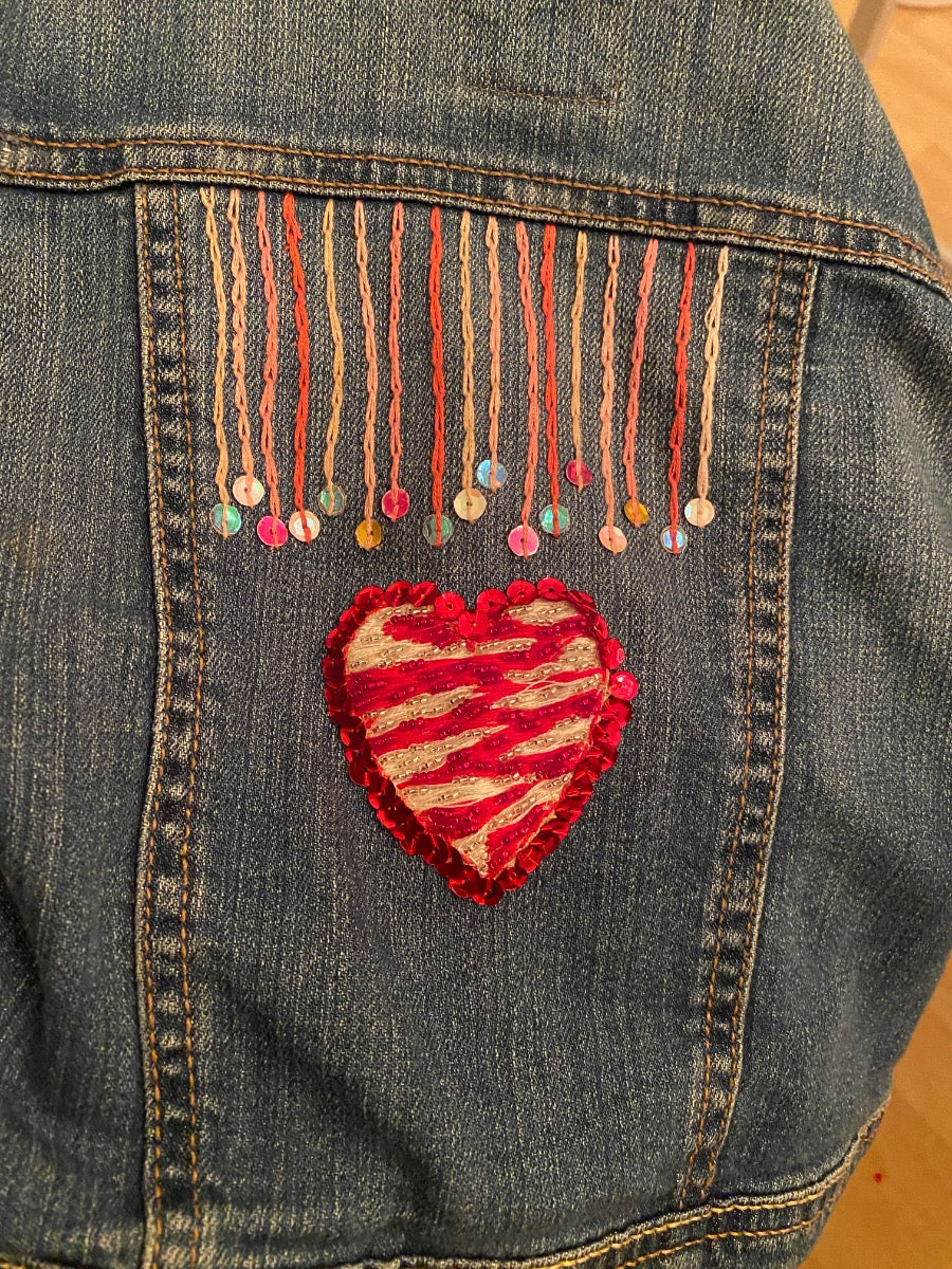 Chaqueta bordada